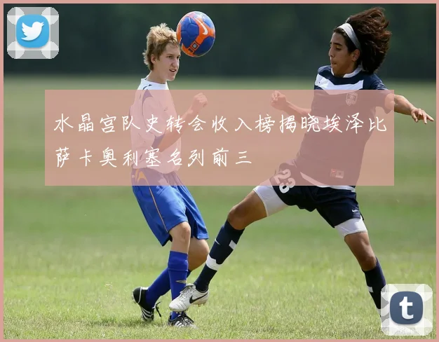 水晶宫队史转会收入榜揭晓埃泽比萨卡奥利塞名列前三